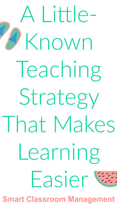 Smart Classroom Management: A Little-Know Teaching Strategy That Makes Learning Easier